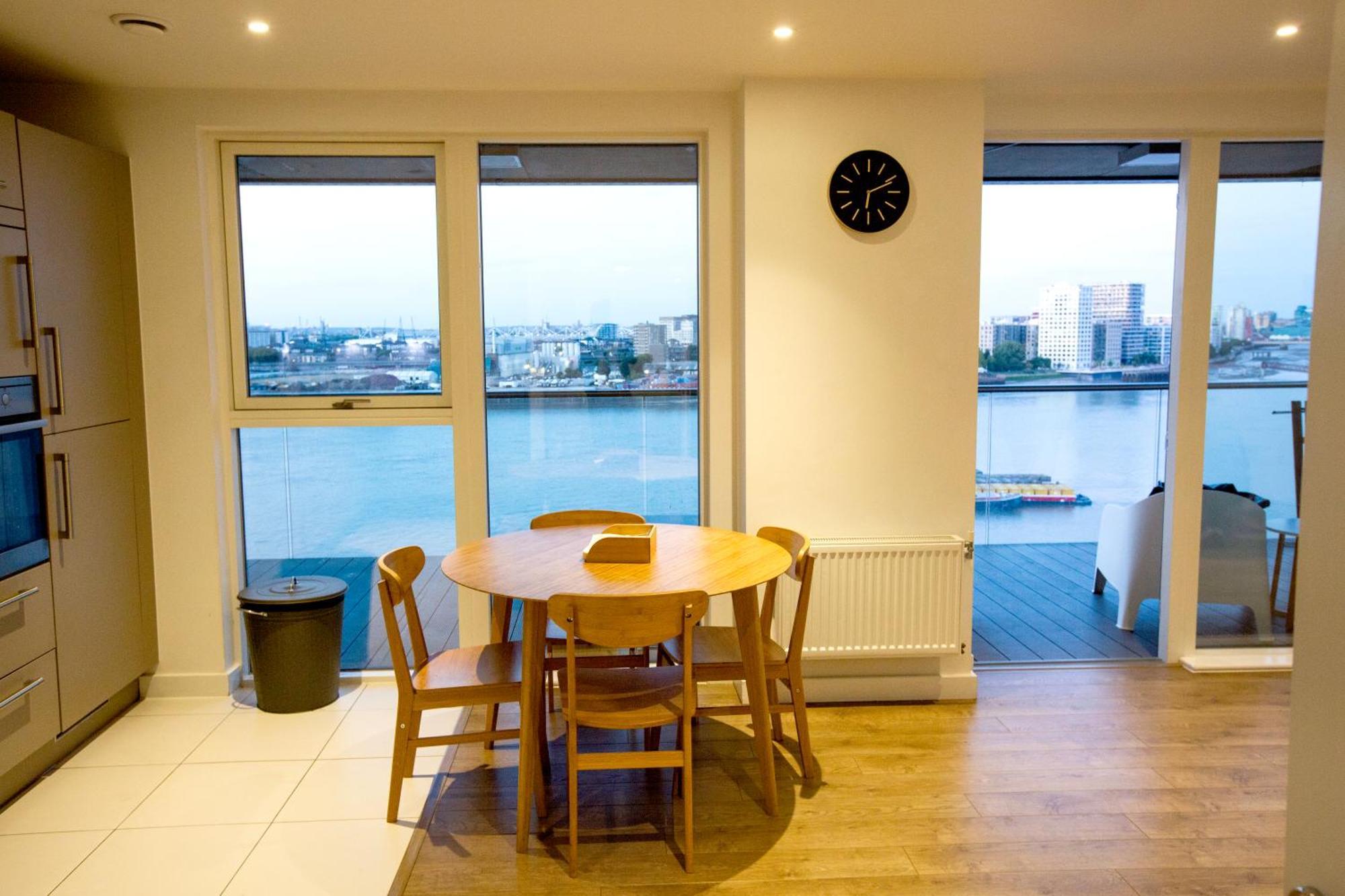 Waterfront- London Greenwich O2 Arena 2 Bed Flat Eksteriør bilde