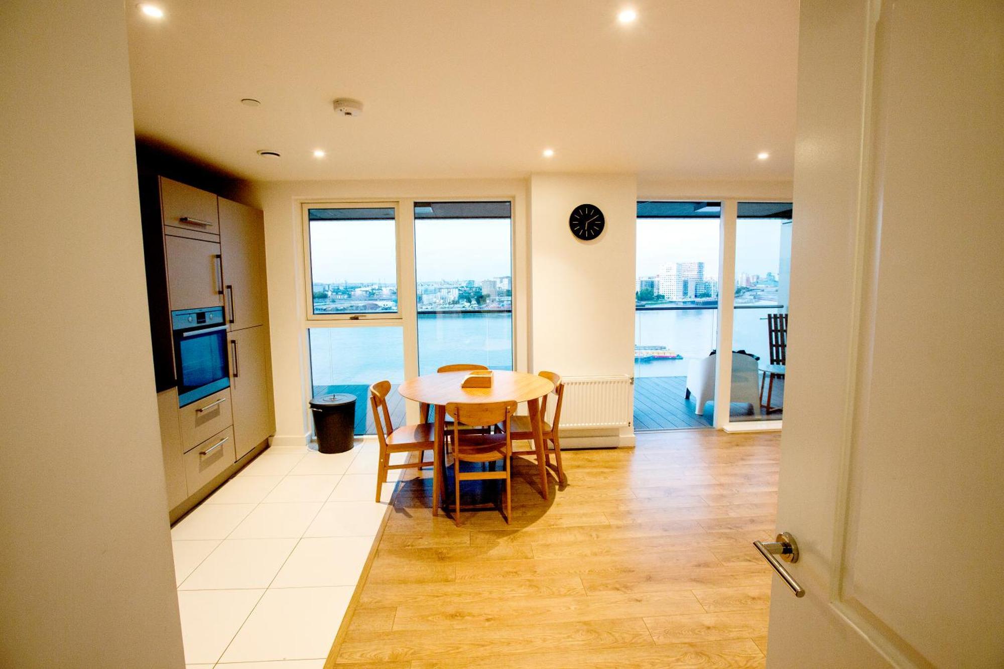 Waterfront- London Greenwich O2 Arena 2 Bed Flat Eksteriør bilde